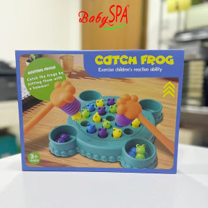 [𝐒𝐆 𝐒𝐞𝐥𝐥𝐞𝐫] BabySPA Frog Catch Game – Fun Hand-Eye Coordination Toy for Kids (3+ Years)