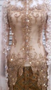 set kebaya pesta kebaya akad nikah modern kebaya mocca termurah