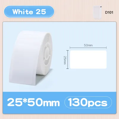 NIIMBOT D101 Thermal Label Printer 1 Inch Multifunctional Bluetooth Inkless Printing Label Maker Beauty Food Name Sticker Storage Label Machine