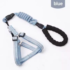 MindRise Dog Harness 1.2M Leash Set for Small Dogs Adjustable Puppy Cat Lightweight Soft Pet Harness Vest Comfortable Outdoor Walking Pet Leash for Pet