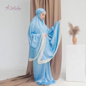 Vol2 Mukena Dewasa 2 in 1 Daily Aira Silky Mewah Premium Renda Free Pouch Free Tas Kalishaofficial