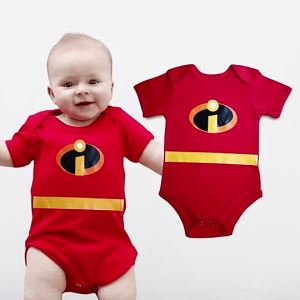 Baby Onesies PH Incredibles Superhero Baby Onesie 0-12 months Cotton Bodysuit