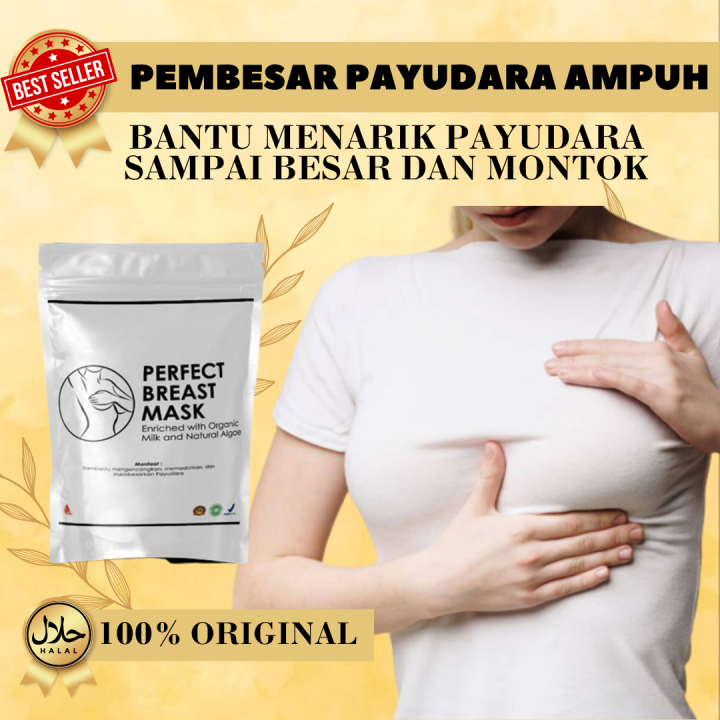 PERFECT BREAST MASK - MASKER PAYUDARA - MEMBESARKAN PAYUDARA - UBAT BAGI BESAR PAYUDARA SERTA KENCANGKAN PAYUDARAMASKER BESARKAN PAYUDARA