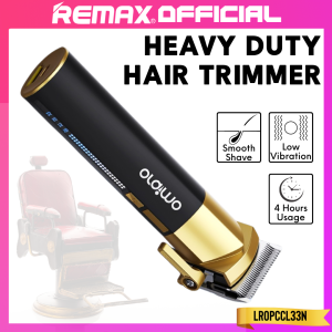 ORAIMO OFFICIAL Stainless Steel High Quality Professional Barber Trimmer Electric Smooth Sharp Blade Trim Razor True Wireless Type C Rechargeable Battery Cordless Hair Clipper Shaver Clipper Machine Mesin Potong Rambut Gunting Elektrik Full Set LRCL33N
