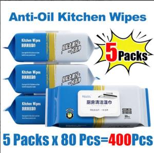 17 MILE 5/3/1Packs Extra Large Kitchen Wipes/Water Stain and Grease Cleaning Wipe/Super Absorbent Paper Towels