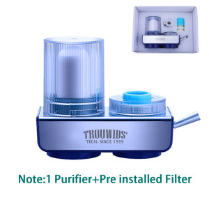 TROUWIDS Faucet Water Purifier Household Kitchen Water Filtration Dechlorination Tap Water Filter 水龙头净水器