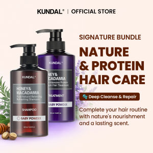 [KUNDAL][Bundle of 2] Premium Perfume Hair Care SET (1+1) Shampoo+Treatment