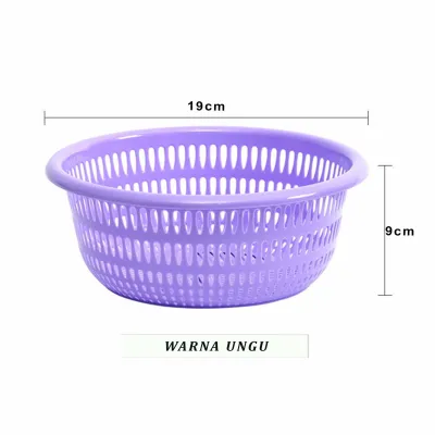Keranjang Serbaguna - Wakul Plastik 101 - Keranjang Sayur & Buah - 6pcs