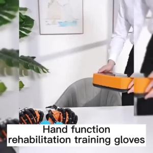 Hand Rehabilitation Robot Gloves Pneumatic Finger Exercise Trainer for Hemiplegia Stroke Recovery Active and Passive Training Modes