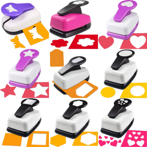 Creative Pattern Paper Puncher Single Hole Puncher For Children Classroom Art Craft Project Scrapbooking Making