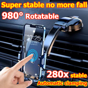 Car Phone Holder Dashboard Universal suction cup adjustable rotation 360 degrees