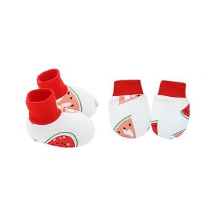 Găng tay mềm Và Giày Dép Cho Cậu Bé Cô Gái Găng Tay Găng Tay găng tay trẻ em chống cào Găng Tay Bộ tất Găng Tay Cotton Toddler Găng Tay