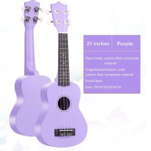 21 inch Colorful ukulele Children Musical Instruments Little four-string guitar suitable for beginners and children