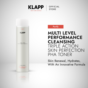 KLAPP Multi Level Performance Cleansing Triple Action Skin Perfection PHA Toner 200ml/500ml Skin Renewal & Moisture