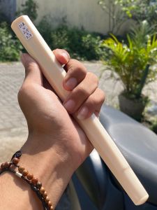 pipa gg asli lokal 22cm segilapan tebal besar bahan merah super