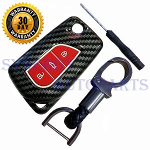 Case Carbon Smartkey Cover Key Kunci Toyota Innova - 7118