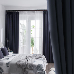 1 PC 2022 New Nordic Simple Curtains Shading Heat InsulationBlackoutPanelsBedroomLiving RoomKids RoomKitchen Free Custom Hook Style Curtain