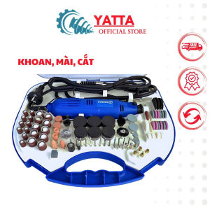 Máy khoan mài cắt mini đa năng Navara 121 MÓN Công suất 130W 6 tốc độ Dây đồng nguyên chất