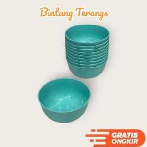 [ 12 pcs ] Mangkok Ramah Lingkungan Anti Pecah Bowl Mangkuk Bakso Mie ayam Jago