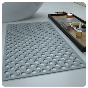Non-Slip PVC Carpet Bath Tub Shower Mat Waterproof Bath Rug Toilet Mats Bilik Tandas Pelapit Kaki Anti Licin  Pelapik Mandi for Toilet Kitchen Balcony浴室防滑墊