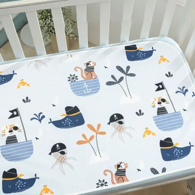 Baby Waterproof Bed Pad Bed Wetting Sheet Washable for Kids Toddler Potty Training Underpads