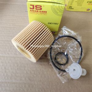 Lọc nhớt giấy cao cấp Toyota Camry 2006-2025 Thương hiệu JS Asakashi Nhật OE118J Toyota 04152-31090