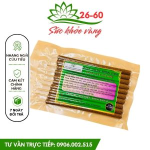 Nhang Ngải Cứu Hữu Cơ Loại Dài 18cm Cao Cấp - Dụng Cụ Diện Chẩn Bùi Quốc Châu