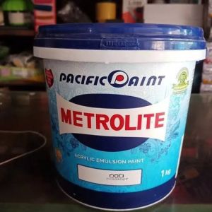 Merantau -Cat Tembok Dasar Metrolite Pacific Paint 1 kg Warna Putih Bagus Berkualitas Termurah