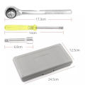 original 8 to 24 socket wrench tool set car motorcycle repair combination box. 