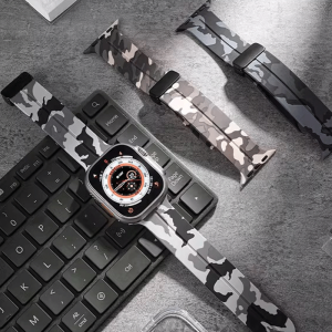 Magnetic สาย สำหรับ Apple Watch Ultra 3 2 สาย 49mm สายนาฬิกา สำหรับ iWatch Series 11 10 9 8 7 6 5 4 SE3 46mm 42mm 45mm 41mm 44mm 40mm สายนาฬิกาข้อมือซิลิโคน