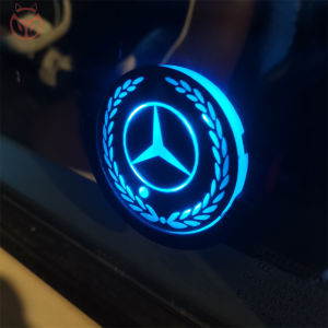 Mercedes Benz Car luminous side mark body decoration stickers interior atmosphere lights are suitable for Mercedes Benz W124 W210 W204 W203 W211 CLA CLS GLA GLB GLC GLE GLK GLS C-Class E-Class Sline Accessories