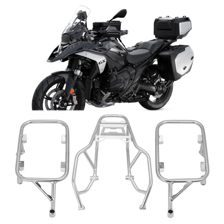 Bmw R1300 Gs Rack Stainless Steel Motorcycle Side Saddlebag Bracket Pannier Pannier Rack ...