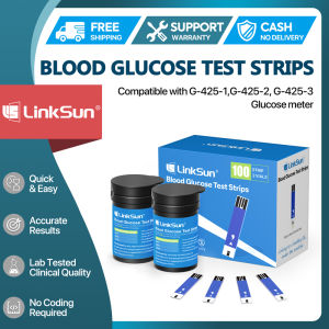 100 cái que kiểm tra đường huyết cho G-425-3/G-425-2/G-425-1 glucosemeter lượng đường trong máu kiểm tra giấy tờ máu thu thập