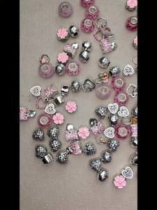 s best-selling jewelry accessories Mickey large-hole bead bracelet diy Handmade jewelry set bracelet