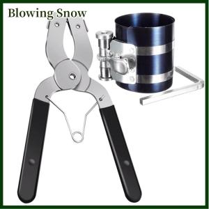 Blowing Piston Ring Installer Piston Ring Plier Piston Ring Compressor Tool Stainless Steel Vehicle Maintenance Clamp Durable Engine