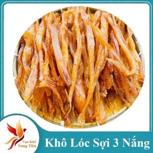 Khô cá lóc sợi ( phi lê) Đồng Tháp khô loại 1 chất lượng thơm ngon- VỰA KHÔ NÀNG TIÊN