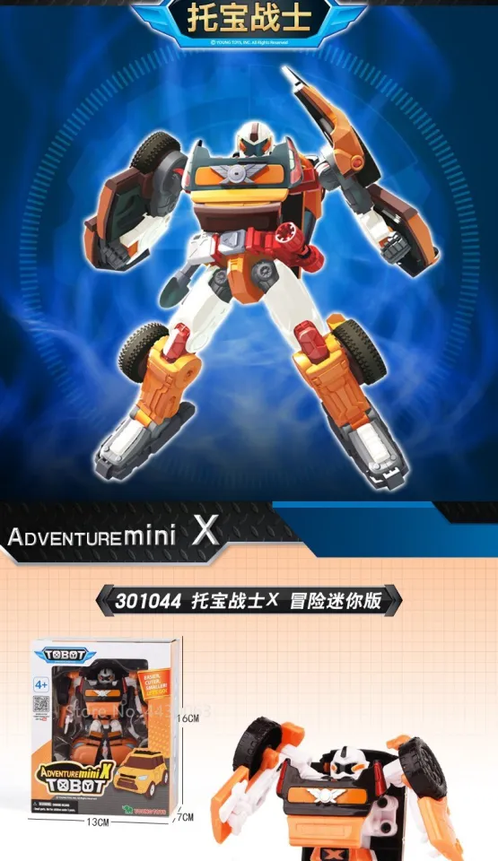 Mini Tobot Transformation Robot Toys Korea Cartoon Brothers Anime
