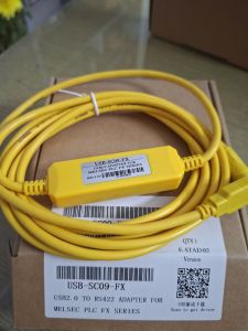 Cáp Lập Trình PLC Usb Sc09 Fx Cho Plc Mitsubishi Fx1s fx1n Fx3uFx3g...