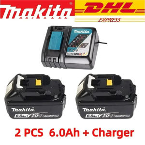 New listing /100% Makita 6.0Ah 18v Replacement Power Tool Batteries BL1860 BL1850B BL1850 BL1840 BL1830 Screwdriver Battery & Charge