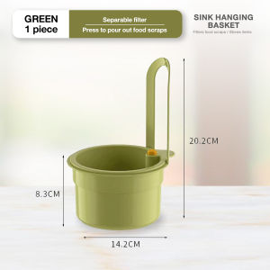 Sink Drain Basket Faucet Storage Bag Adjustable Anti-Blocking Bakul Penapis Longkang Home Use 防漏滤水篮