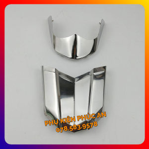 Bộ ốp mỏ đuôi dè xe Vario/Click Thái năm 2015 2016 2017 bản 125 150 chỉ mũi chắn bùn trước sau che mõm INOX