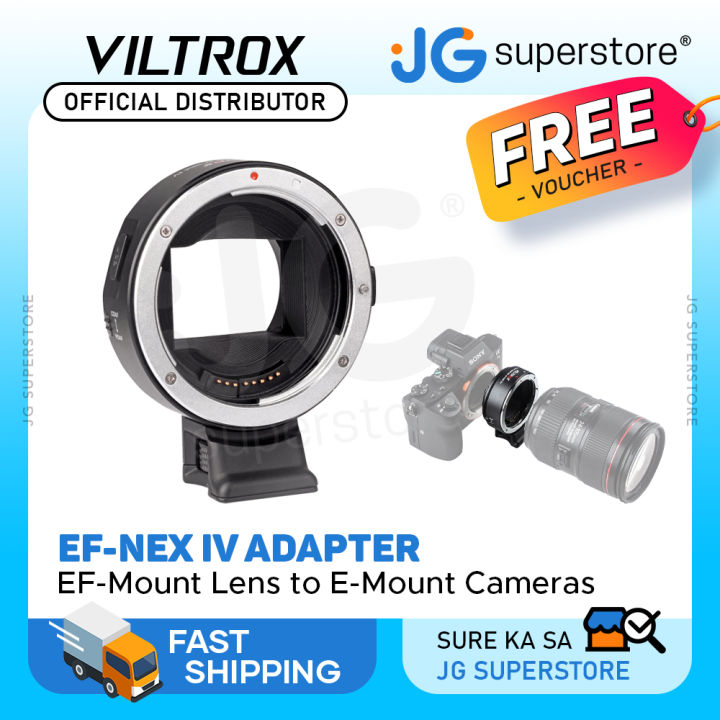 Viltrox EF-NEX IV High Speed Mount Adapter Ring for Canon EF / EF