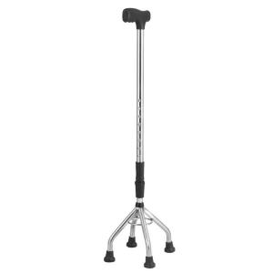 ไม้เท้าผู้สูงอายุ ไม้ค้ำ ไม้เท้า4ขา ปรับได้9ระดับ ไม้ค้ำยันผู้สูงอายุ ยกสูงไม้เท้า ไม้เท้า ไม้เท้าคนแก่ ไม้เท้าช่วยพยุงมีสลักล็อก โครงสร้างทำจากสแตนเลส ไม้เท้าพยุงตัว รองรับน้ำหนักได้สูงสุด 150 กก. ไม้ผยุงตัว สามขาคนป่วย ไม้เท้า 4ขาผู้ป่วย ไม้เท้าพยุง4ขา