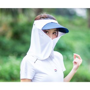 Khăn trùm - khẩu trang chống nắng chơi golf - Chất liệu mát lạnh kết hợp mũ chặn tia UV bảo vệ da - dùng cho cả nam nữ