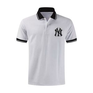 Liso wear - Kaos kerah pria logo New york lengan pendek |kaos polo Distro kerah kombinasi M L XL XXL