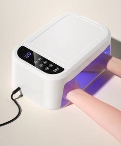 LESTOP 300W UV LED Nail Lamp For Curing All Gel Nail Polish Quick-drying Nail Dryer Professional Nail Drying Lamp With Hand Pillow Wear