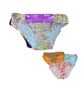 12pcs/Pack Set Multicolor Panty Mid Waist Women Panties Cotton Print Panties Womens Floral Lingerie Briefs Ladies Under Wear