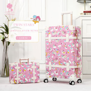 Uniwalker Luggage bag 13+20/13+22/13+24/13+26 Inch 2 In 1 Luggage Set 13inch Suitcase Cosmetic Case Travel Boarding Password Box Universal Wheel Trolley Case