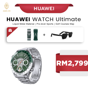 HUAWEI WATCH Ultimate Smartwatch Innovative Liquid Metal Material | Pro-level Sports | Golf Courses Map