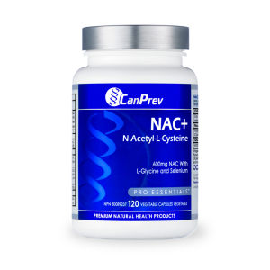 CanPrev NAC+ 600mg – N-Acetyl-L-Cysteine (NAC) với L-Glycine & Selenium  Hỗ Trợ Chống Oxy Hóa - - Hỗ trợ bảo vệ tế bào khỏi stress oxy hóa góp phần duy trì sức khỏe tổng thể.  - Hỗ trợ chức năng gan nhờ vai trò của NAC trong quá trình tổng hợp Glutathi